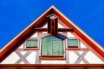 Sticker - typical half timbered facade