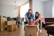 © ivanko80 - Happy family is moving into new home