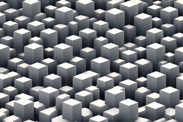 Poster - Black and white abstract background. AI illustration.