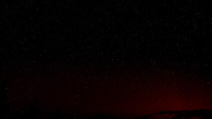 Wall Mural - jan 19, 2023 aurora or northern lights were seen as far south as southern oregon near the california