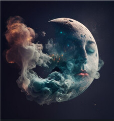 earth in space