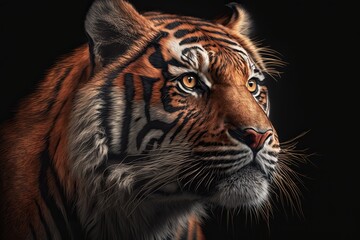 Wall Mural - tiger in the wild