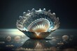Come Explore the Beautiful Open Shell with a Gleaming Pearl at its Heart Generative AI