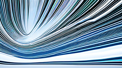 Wall Mural - optical illusion background with lines - ai-generated