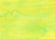 © imori - 紙の質感のある黄緑と黄色の水彩の背景素材