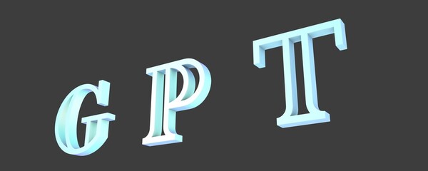 Poster - 3D text 