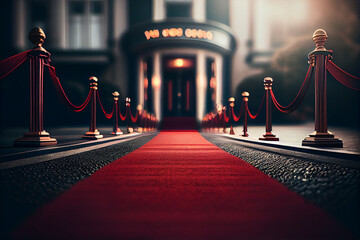 red carpet.3d generative ai