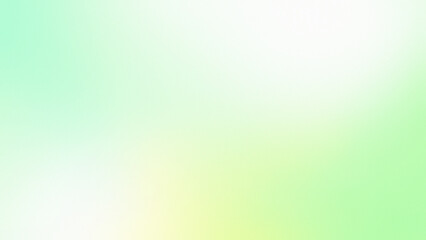 Wall Mural - light green yellow white gradient background smooth noise texture, blurry backdrop design, copy spac