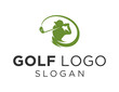 Logo about Golf on a white background. created using the CorelDraw application.