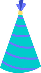 Wall Mural - Birthday Hat Illustration