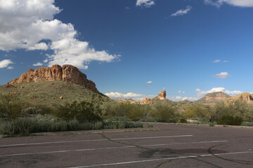 Wall Mural - road to the mountains