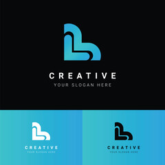 BL Latter Logo Design