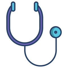 Wall Mural - Stethoscope icon