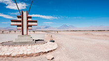 Entrance To Visitor Center At Valle De La Luna, Chile