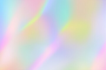 Wall Mural - abstract holographic colorful background created with generative ai