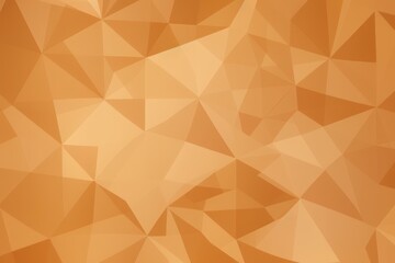 Wall Mural - orange geometric background created with generative ai