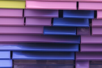 Wall Mural - background with squares created with generative ai