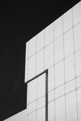 Poster - Architecture exterior Building facade Tile pattern Shade shadow 