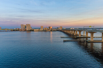 Wall Mural - downtown Jacksonville FL 