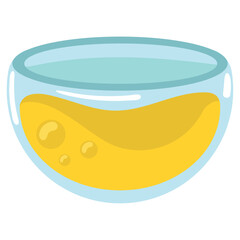 Sticker - olive oil bowl icon