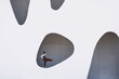 © VISTA by Westend61 - Young man playing on wall with hole in building