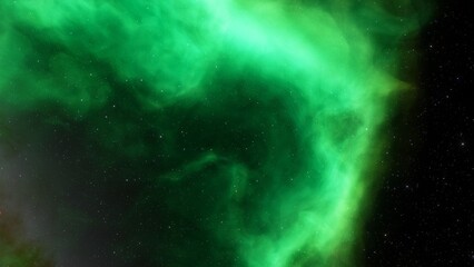 nebula gas cloud in deep outer space
