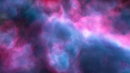 nebula gas cloud in deep outer space
