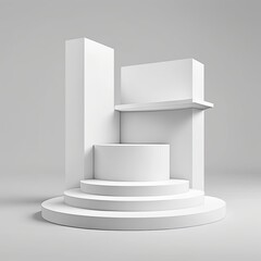 Poster - Clean and Simple Scene for Advertising Merchandise