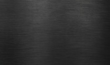 Black Dark Gray Brushed Metal, Polished Aluminum Steel Grunge Texture Background