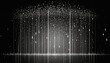 Sparkling rain background wallpaper backdrop, Generative AI