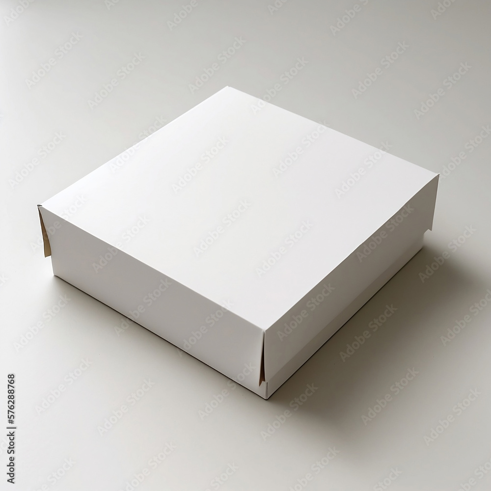 Blank White Box Mockup for Your Product Presentation and Design ...