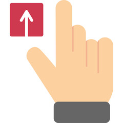 Canvas Print - Hand Tap Icon