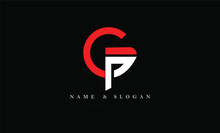 GP PG Logo Design Luxury Premium Icon