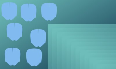 Fototapete - beautiful and simple modern abstract background illustration.