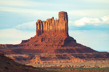 Tall Formation At Monument Valley Navajo Tribal Park