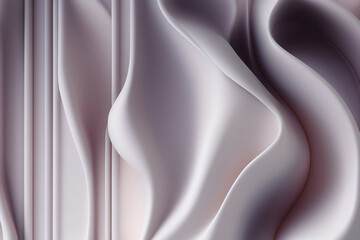 Wall Mural - Generative AI: Abstract Background with  Wave and Bright colors