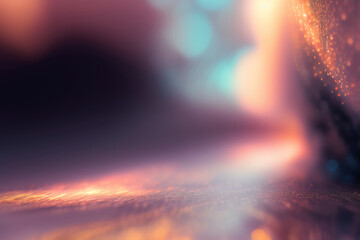 Wall Mural - Generative AI: Abstract Background with  Wave and Bright colors