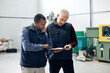 © Yuri A/peopleimages.com - Supervising operations has never been easier. Shot of two factory managers doing a warehouse inspection.