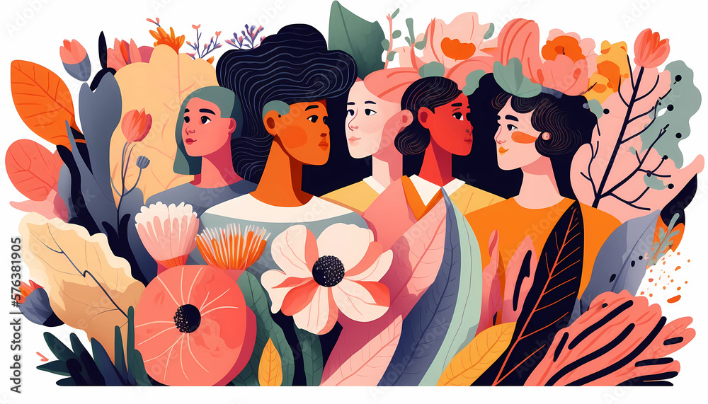 Celebrating Women: Empowerment and Equality generated by AI