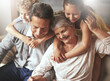 © N Katie/peopleimages.com - Grandchildren are a blessing. Shot of grandparents spending time with their grandchildren at home.