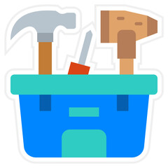 Toolbox Sticker Icon