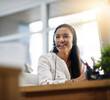 © Donson/peopleimages.com - Be productive in helping customers. Shot of a female agent working in a call centre.