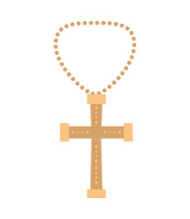 Sticker - holy rosary icon