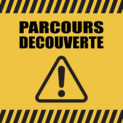 Sticker - Logo parcours découverte.