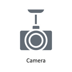 Wall Mural - Camera Vector Solid Icons. Simple stock illustration stock