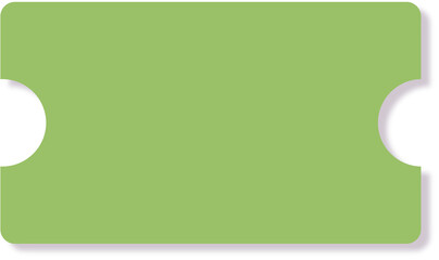Wall Mural - Color block of discount code, label pattern