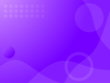 Purple Abstract Background With Circles