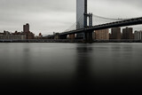 Fototapeta  - The New York City skyline from Brooklyn