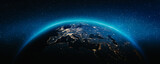 Fototapeta Perspektywa 3d - Planet Earth - Mediterranean
