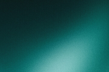 dark green glowing grainy gradient background, noise texture effect, copy space